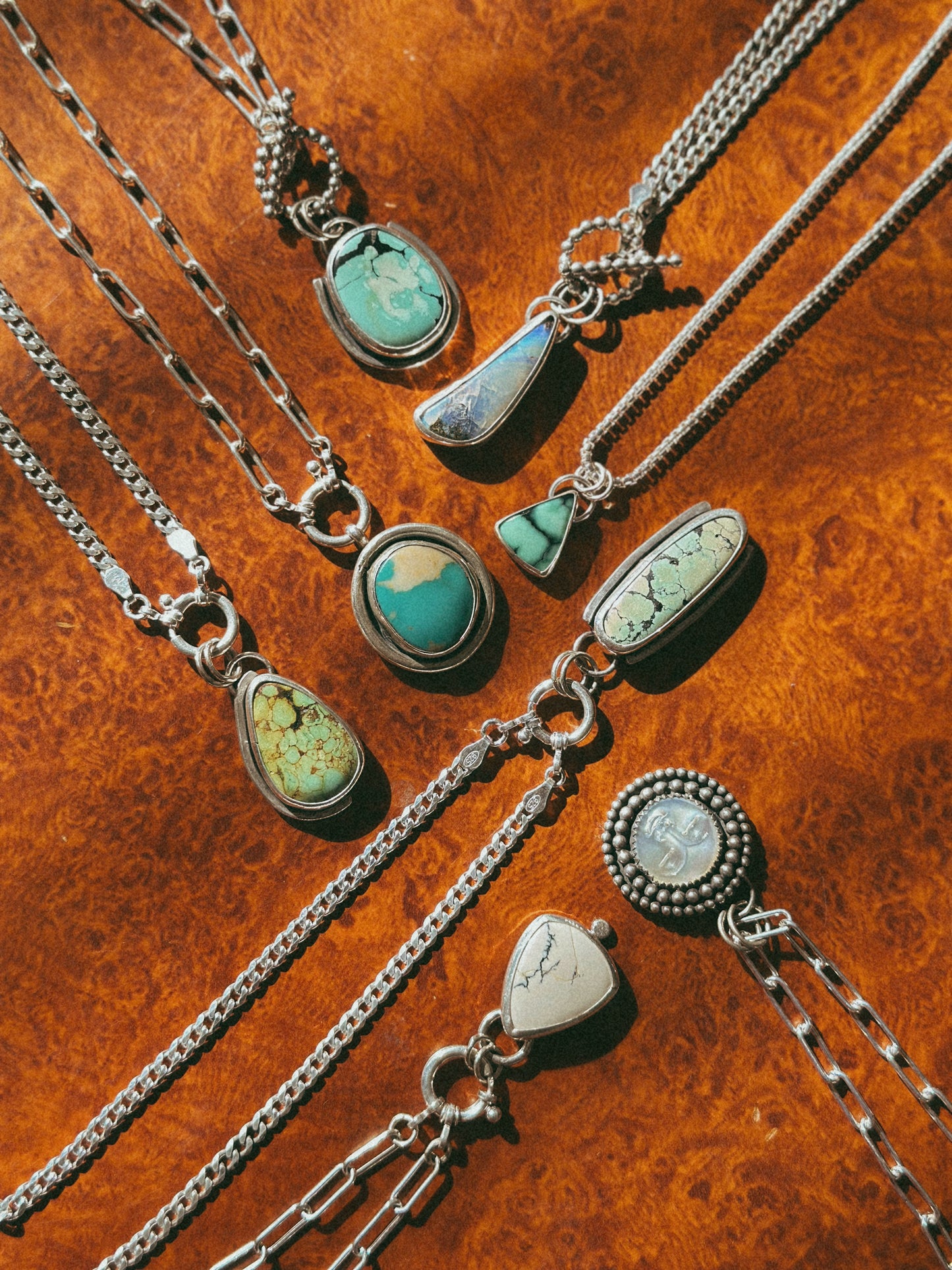 Adeline Necklace - Hubei Turquoise